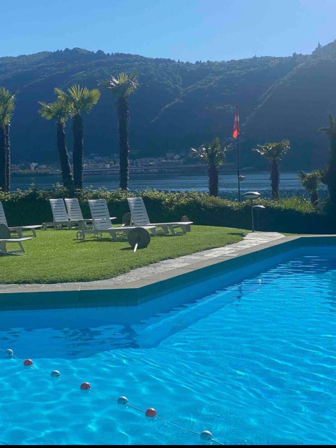 Holiday On The Lake Lugano 2 Apartment Bissone Exterior foto