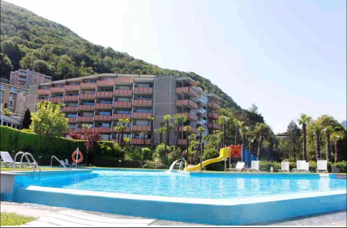 Holiday On The Lake Lugano 2 Apartment Bissone Exterior foto