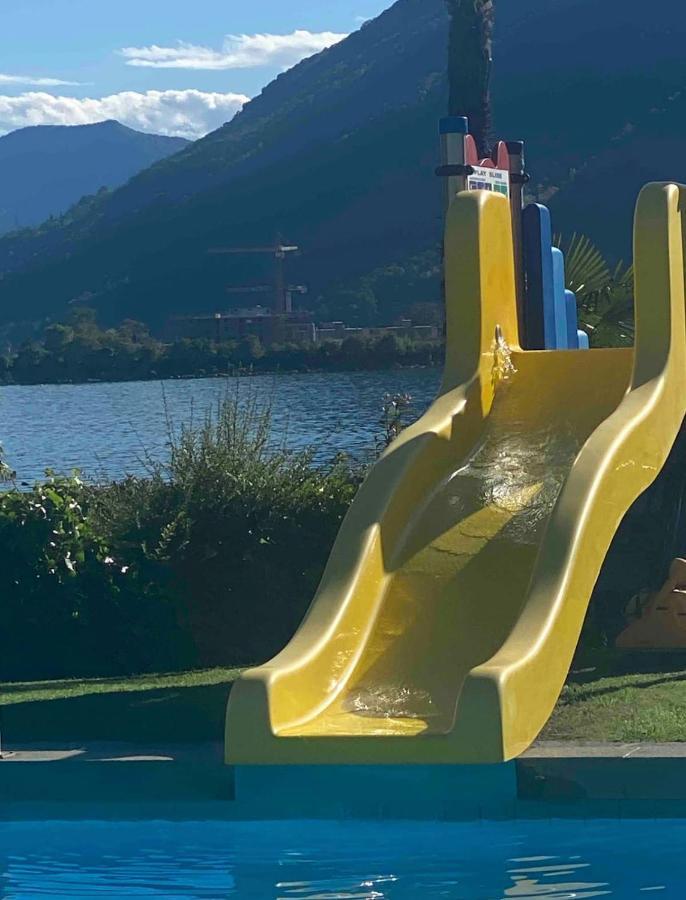 Holiday On The Lake Lugano 2 Apartment Bissone Exterior foto